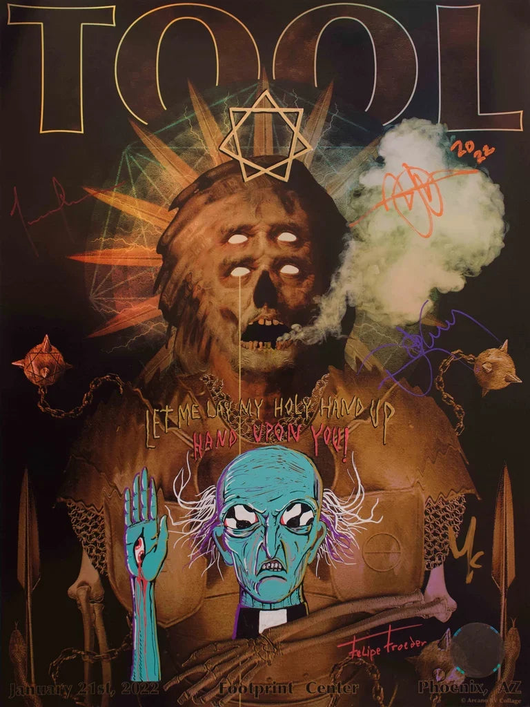 SIGNED/REMARQUED OFFICIAL TOOL POSTERS | PHOENIX, AZ | Limited Edition