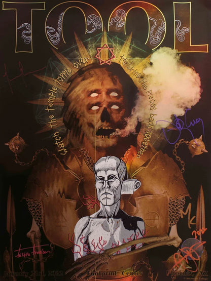 SIGNED/REMARQUED OFFICIAL TOOL POSTERS | PHOENIX, AZ | Limited Edition