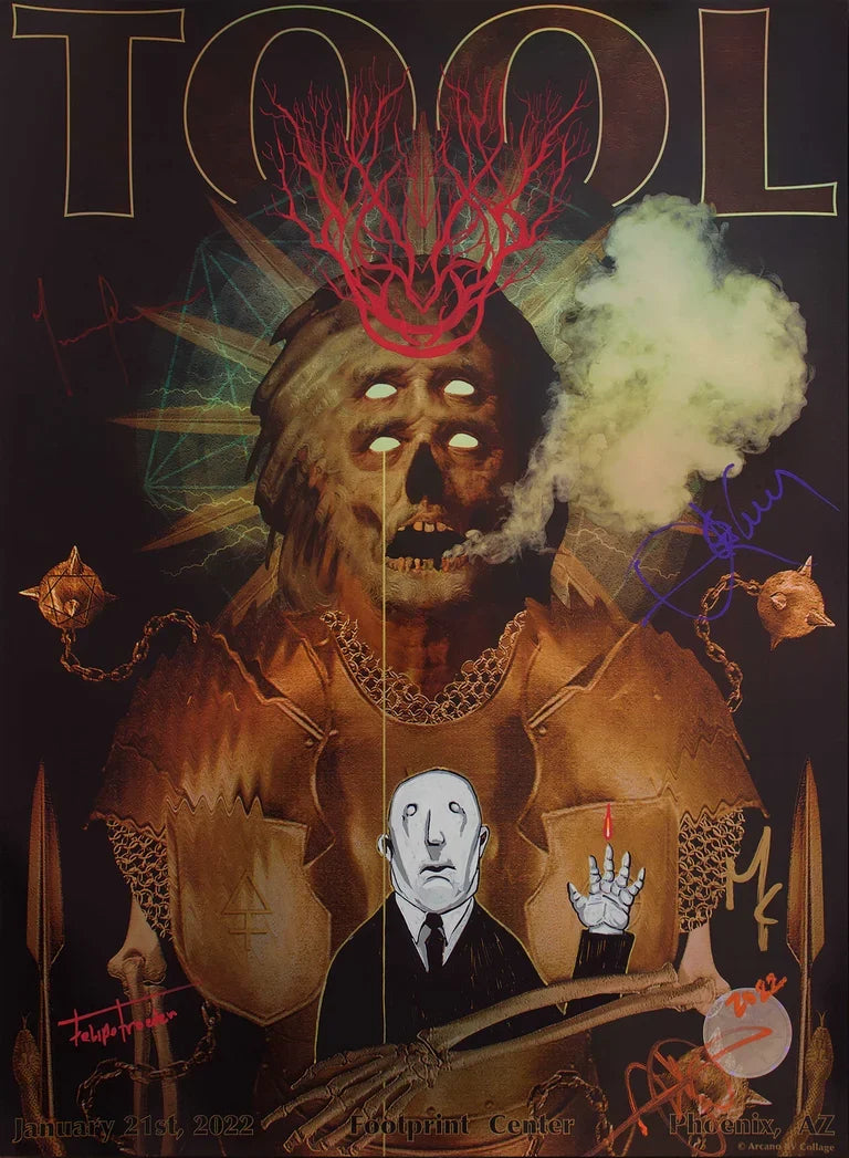 SIGNED/REMARQUED OFFICIAL TOOL POSTERS | PHOENIX, AZ | Limited Edition