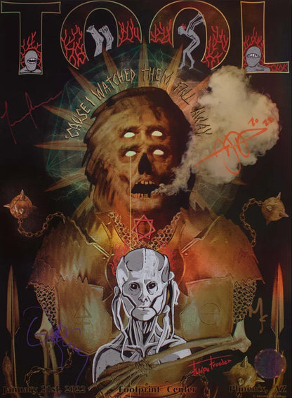 SIGNED/REMARQUED OFFICIAL TOOL POSTERS | PHOENIX, AZ | Limited Edition