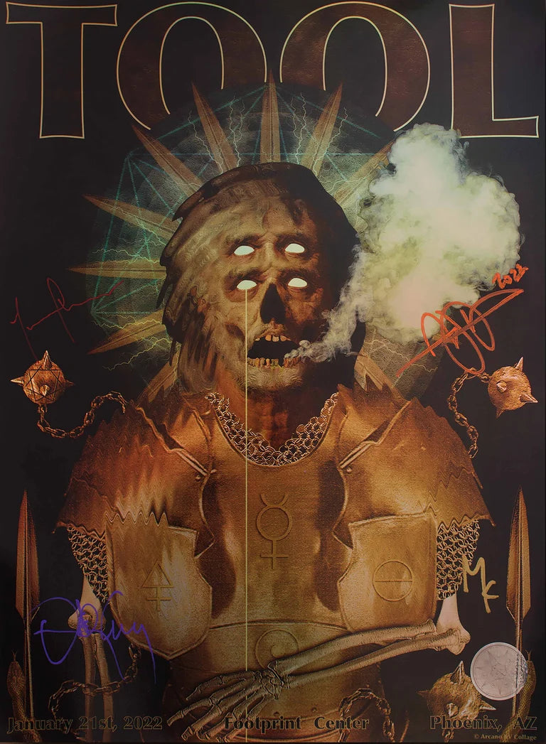 SIGNED/REMARQUED OFFICIAL TOOL POSTERS | PHOENIX, AZ | Limited Edition