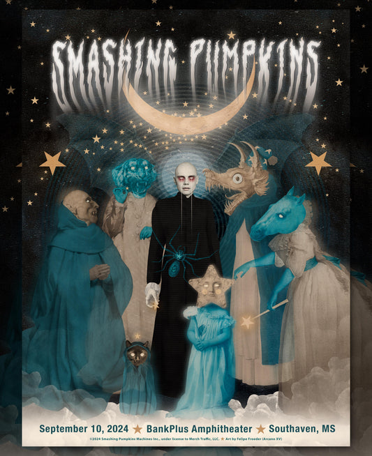 THE SMASHING PUMPKINS OFFICIAL POSTERS | SOUTHEAVEN, MS | Limited Edition